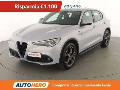 Second-hand Alfa Romeo Stelvio Sprint 190 CP (139 kW) 2020 Argintiu SUV