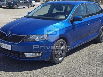 Usata Skoda Rapid Ambition 116 CV (85 kW) 2017 Blu Utilitaria
