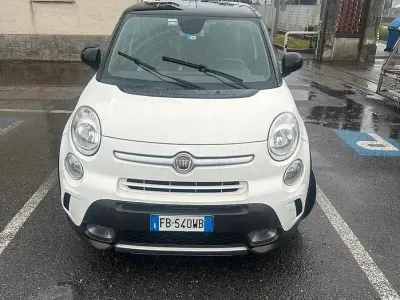 Begagnad Fiat 500L Trekking 105 HK (77 kW) 2016 Vit Minibuss
