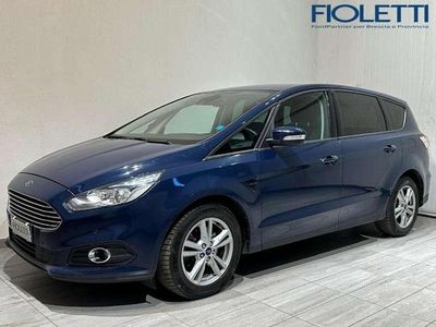 Usata Ford S-MAX Business Edition 120 CV (88 kW) 2018 Blu/azzurro Monovolume