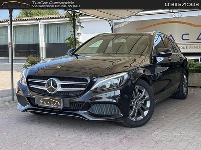 Usata Mercedes C220 Premium 163 CV (119 kW) 2018 Nero Station wagon