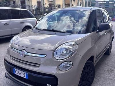 Usata Fiat 500L Lounge 85 CV (62 kW) 2014 Beige Monovolume