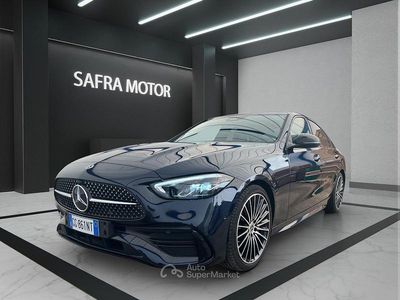 Usata Mercedes C220 Premium 200 CV (147 kW) 2022 Blu/azzurro Berlina