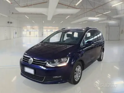Usata VW Sharan 150 CV (110 kW) 2020 Blu Monovolume
