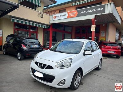 Usata Nissan Micra Acenta 80 CV (58 kW) 2014 Bianco Utilitaria