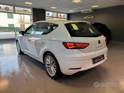 Usata Seat Leon FR 115 CV (84 kW) 2019 Bianco Berlina