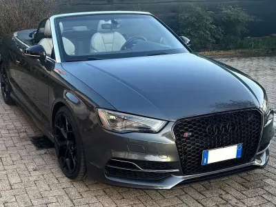 Usata Audi S3 Cabriolet Ambiente 300 CV (220 kW) 2016 Grigio Cabrio