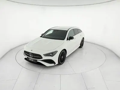 Usata Mercedes CLA200 Shooting Brake Advanced Plus 150 CV (110 kW) 2024 Bianco Station wagon