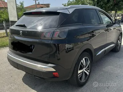 Usata Peugeot 3008 131 CV (96 kW) 2020 Nero SUV
