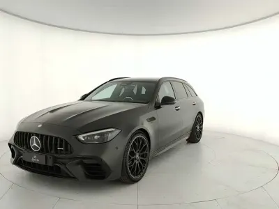 Usata Mercedes C63 AMG Premium 476 CV (350 kW) 2024 Grigio grafite magno Station wagon