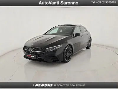 Usata Mercedes A200 AMG Line Premium Plus 150 CV (110 kW) 2023 Nero Utilitaria