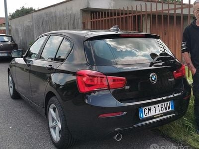 Usata BMW 118 Advantage 136 CV (100 kW) 2018 Nero Utilitaria