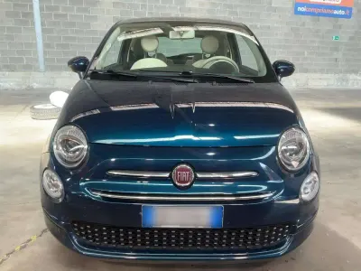 Usata Fiat 500 Lounge 69 CV (50 kW) 2019 Blu/azzurro Utilitaria