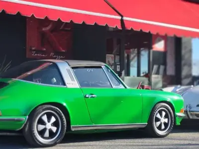 Usata Porsche 911 165 CV (121 kW) 1973 Verde Cabrio