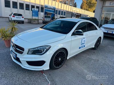 Usata Mercedes CLA220 AMG 170 CV (125 kW) 2014 Bianco Berlina
