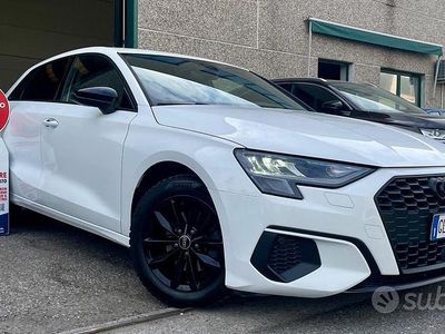 Usata Audi A3 Advanced Plus 150 CV (110 kW) 2022 Bianco Berlina