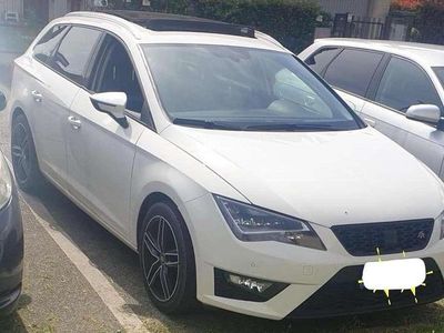 Bianco Usata 2014 Seat Leon Station wagon | 6900 € (Buon prezzo)