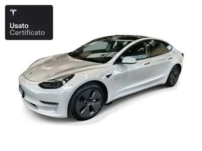 Usata Tesla Model 3 Long Range AWD 324 kW (441 CV) 2021 Pearl white multicoat Berlina