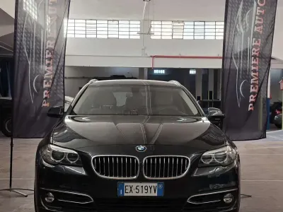 Usata BMW 525 Luxury Line 218 CV (160 kW) 2014 Grigio antracite met Station wagon
