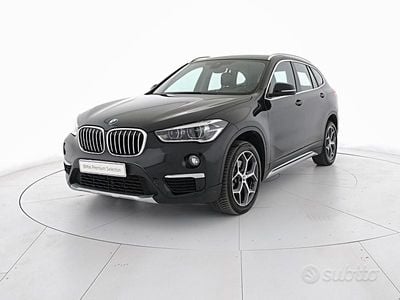 Usata BMW X1 xLine 150 CV (110 kW) 2018 Nero SUV