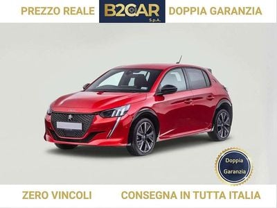 Usata Peugeot e-208 GT-line 100 kW (136 CV) 2020 Rosso Utilitaria
