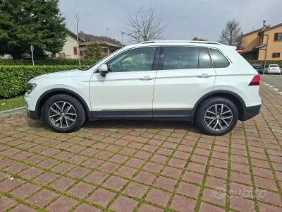 Usata VW Tiguan Business 150 CV (110 kW) 2017 Bianco SUV