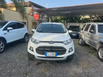 Usata Ford Ecosport Titanium 95 CV (69 kW) 2016 Bianco SUV