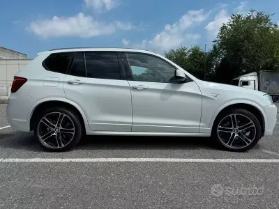 Usata BMW X3 M Sport 258 CV (189 kW) 2012 Bianco SUV