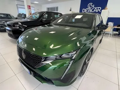 Usata Peugeot 308 GT 131 CV (96 kW) 2023 Verde Berlina