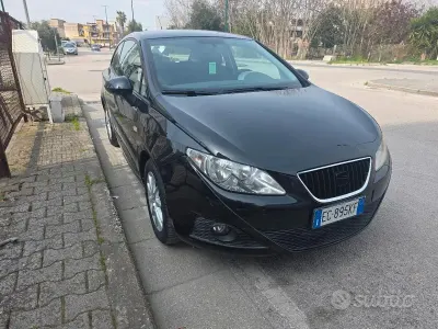 Usata Seat Ibiza 75 CV (55 kW) 2011 Nero Berlina