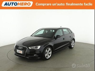 Usata Audi A3 Ambition 150 CV (110 kW) 2015 Nero Berlina