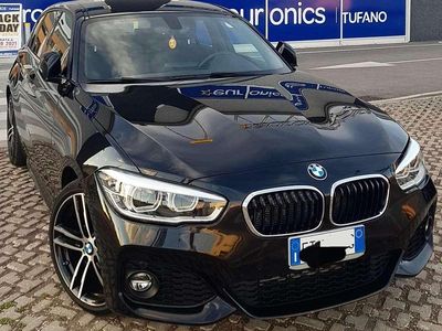 Usata BMW 116 M Sport 116 CV (85 kW) 2019 Nero Utilitaria