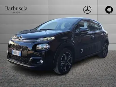 Begagnad Citroën C3 Shine 102 HK (75 kW) 2019 Svart Sedan