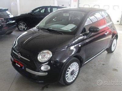 Usata Fiat 500 Lounge 69 CV (50 kW) 2013 Nero Utilitaria