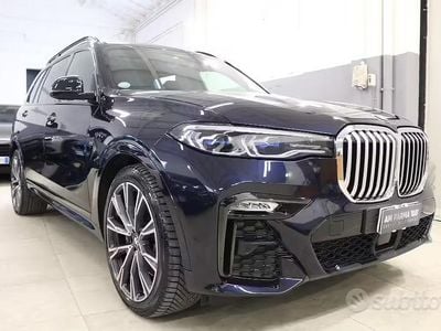 Usata BMW X7 Efficient Dynamics 340 CV (250 kW) 2021 Blu SUV