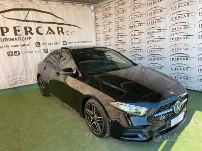 Usata Mercedes A180 Premium 116 CV (85 kW) 2022 Nero Berlina