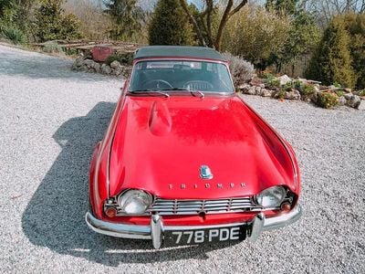 Usata Triumph TR4 1960 Rosso Cabrio