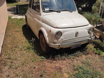 Usata Fiat 500 1970 Bianco Berlina