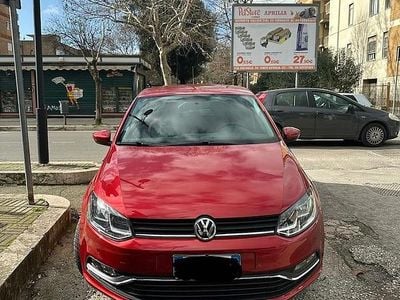 Usata VW Polo Highline 90 CV (66 kW) 2016 Rosso Berlina