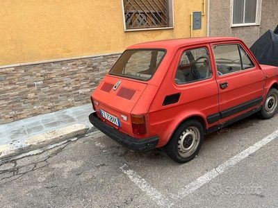 Usata Fiat 126 24 CV (17 kW) 1980 Rosso Utilitaria