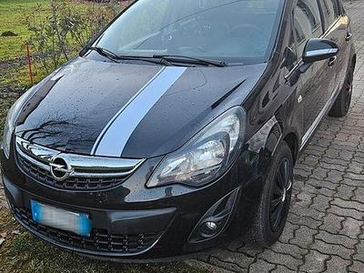 Usata Opel Corsa 86 CV (63 kW) 2014 Nero Utilitaria