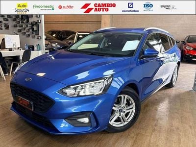 Usata Ford Focus ST-Line 120 CV (88 kW) 2020 Blu/azzurro Station wagon