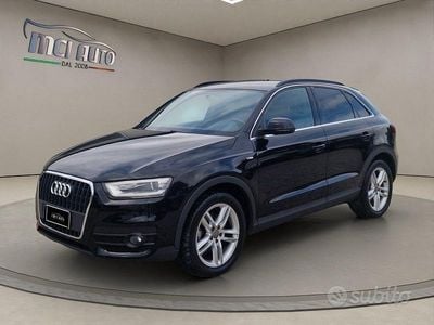 Usata Audi Q3 S-Line 140 CV (102 kW) 2014 Nero SUV