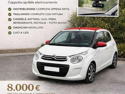 Usata Citroën C1 PureTech 82 CV (60 kW) 2016 Rosso Utilitaria