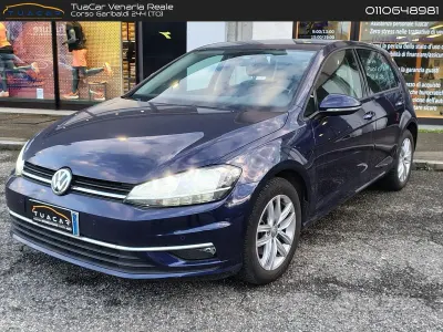 Usata VW Golf VII Business 115 CV (84 kW) 2019 Blu Berlina