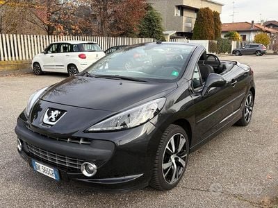 Usata Peugeot 207 CC 120 CV (88 kW) 2007 Nero Cabrio