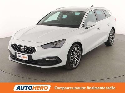 Usata Seat Leon XCELLENCE 150 CV (110 kW) 2021 Bianco Station wagon