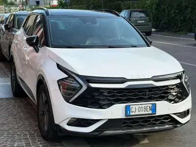 Usata Kia Sportage GT-Line 235 CV (172 kW) 2022 Bianco SUV