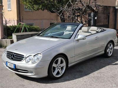 Usata Mercedes CLK200 Elegance 163 CV (119 kW) 2004 Argento Cabrio