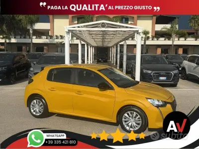 Usata Peugeot 208 Active 75 CV (55 kW) 2023 Giallo Utilitaria